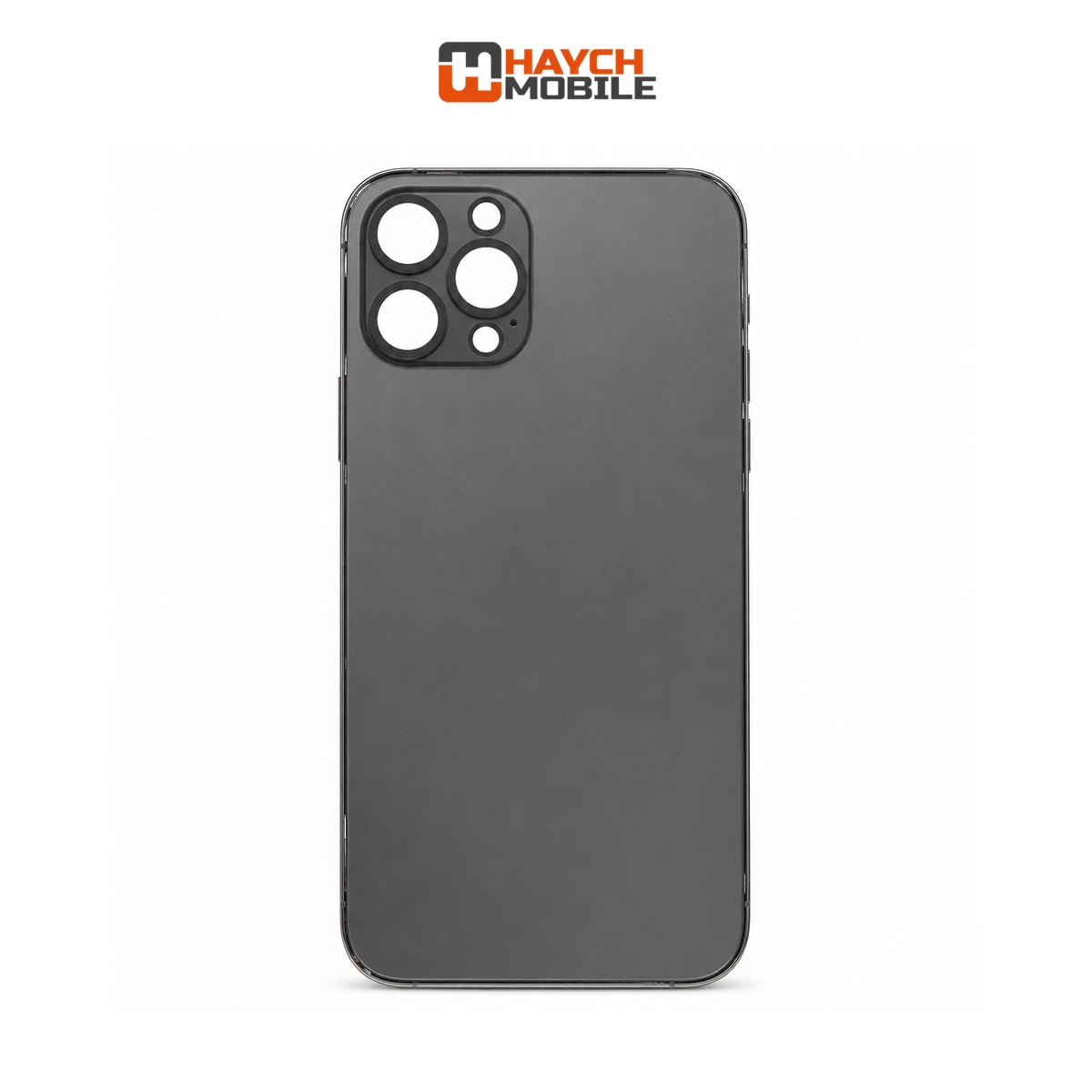 iPhone 12 Pro Max Compatible Back Housing with Small Parts [Graphite] Rear Housing