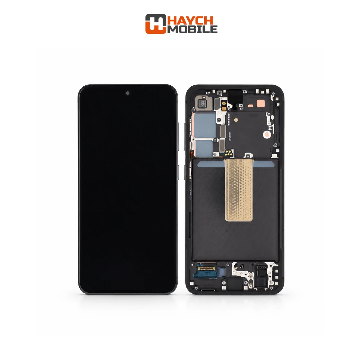 Samsung Galaxy S23 (S911) LCD Touch Digitizer Screen [Service Pack] [Phantom Black] GH82-30480A