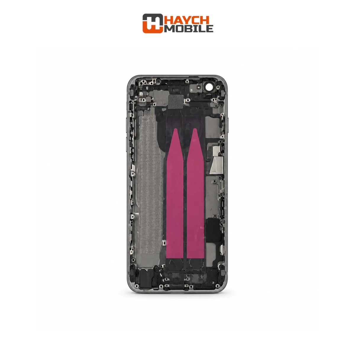 iPhone 6 Compatible Back Housing with Accessories [Grey] Rear Housing