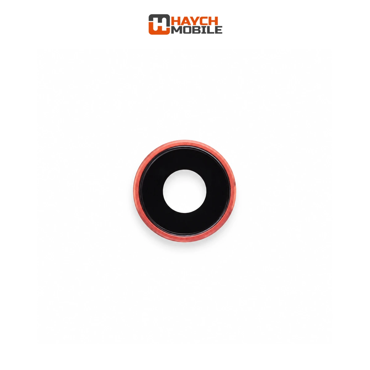 iPhone XR Compatible Camera Lens with Bracket Ring [Coral]