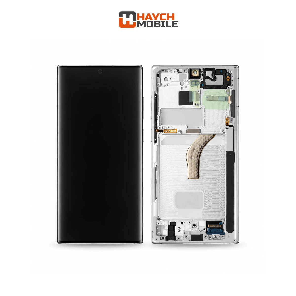 Samsung Galaxy S22 Ultra (S908) LCD Touch Digitizer Screen [Secondhand Original] [White]