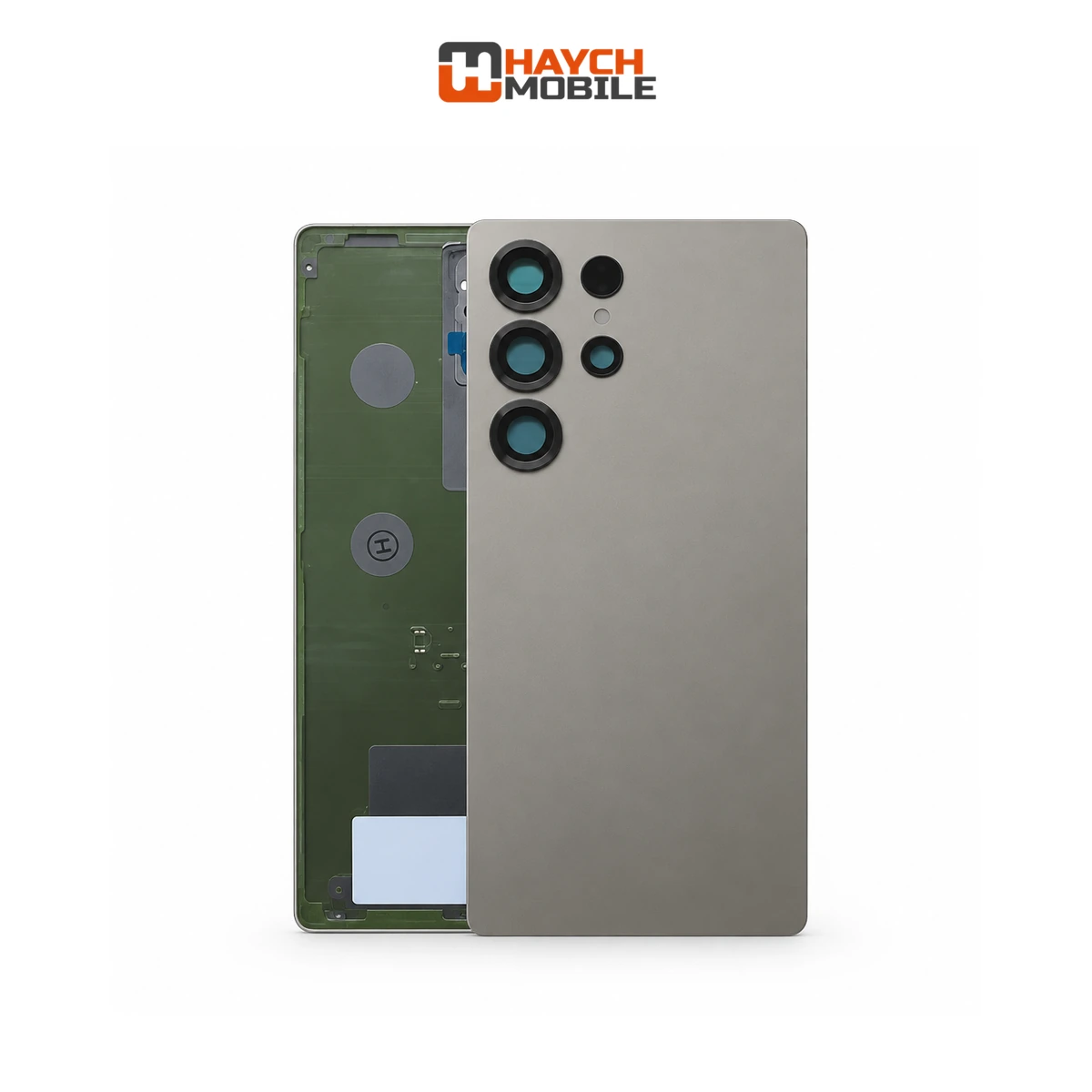 Samsung Galaxy S25 Ultra (S938) Back Cover [Service Pack] [Titanium Grey] Rear Housing