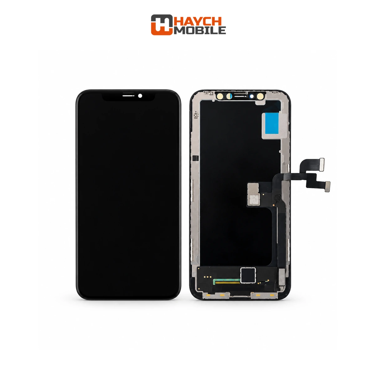 iPhone X (5.8 Inch) Compatible LCD (Soft OLED) Touch Digitizer Screen [AAA Original] [Black]