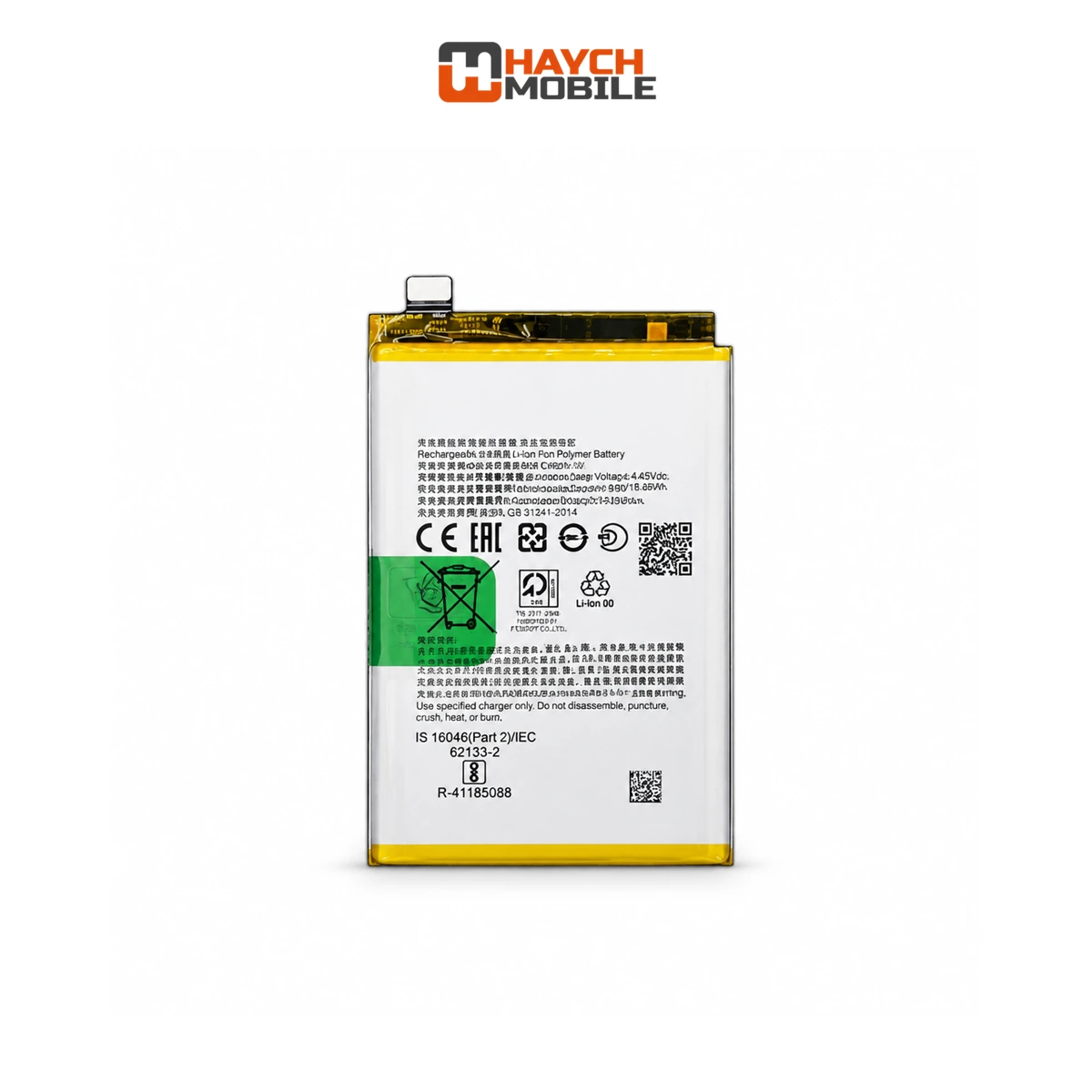 OPPO A96 5G / Reno 8 Lite / Reno 7Z Compatible Battery [iVolta] BLP907