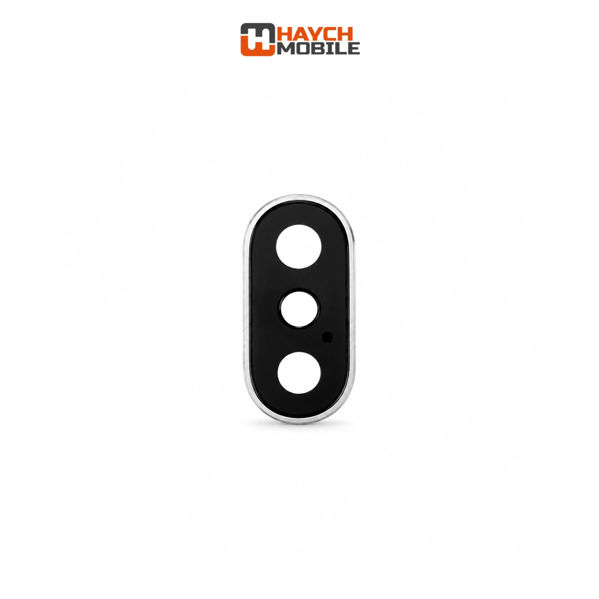 iPhone X Compatible Camera Lens with Bracket Ring [Silver]