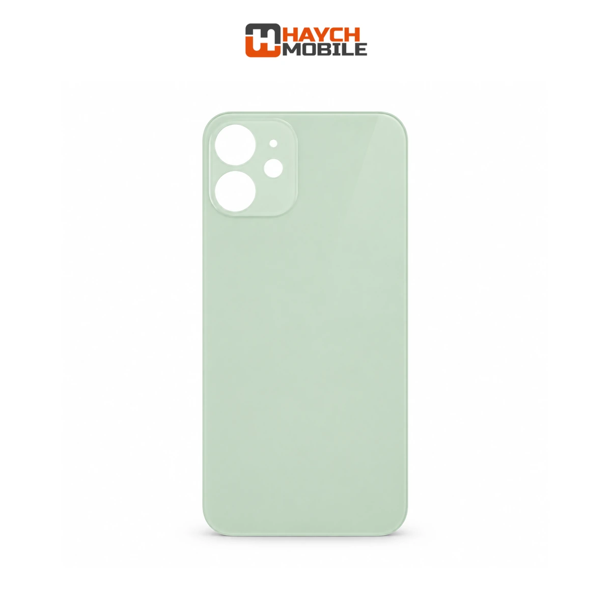 iPhone 12 Mini Compatible Back Cover Glass with Big Camera Hole [Green]