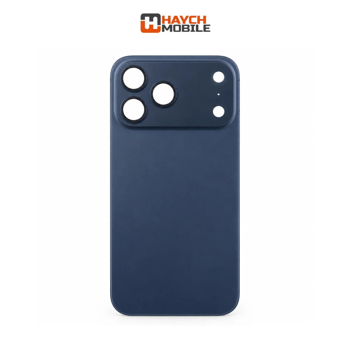 iPhone 17 Pro Max Compatible Back Cover Glass Assembly with MagSafe [Deep Blue] [Original] Rear Housing