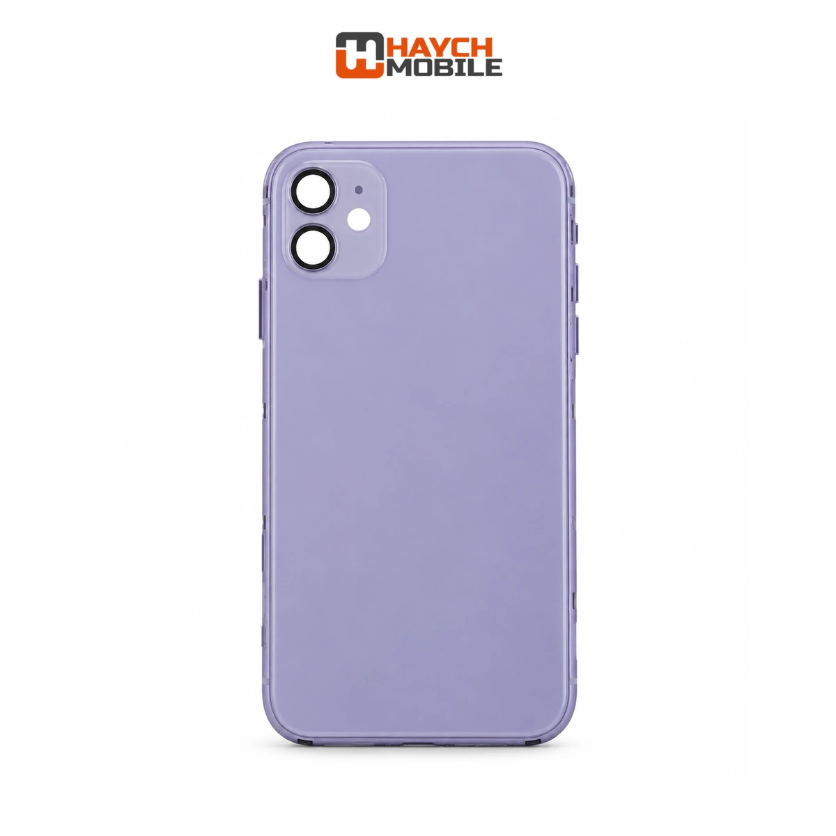 iPhone 11 Compatible Back Housing with Small Parts [Purple] Rear Housing