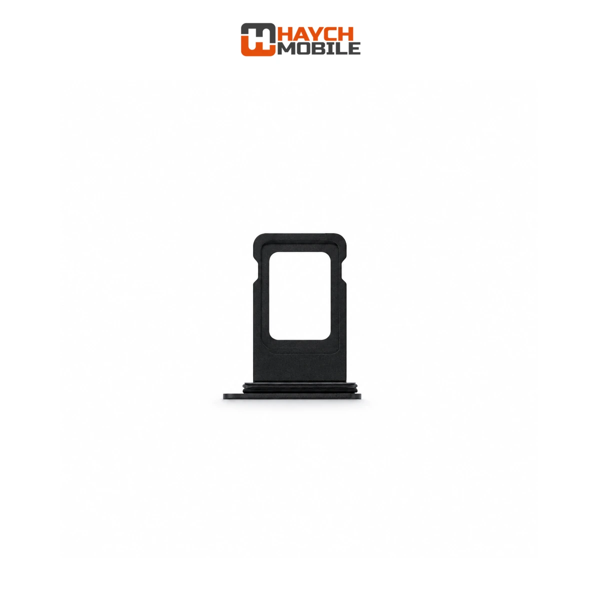 iPhone XR Compatible Sim Tray [Single Sim] [Black]