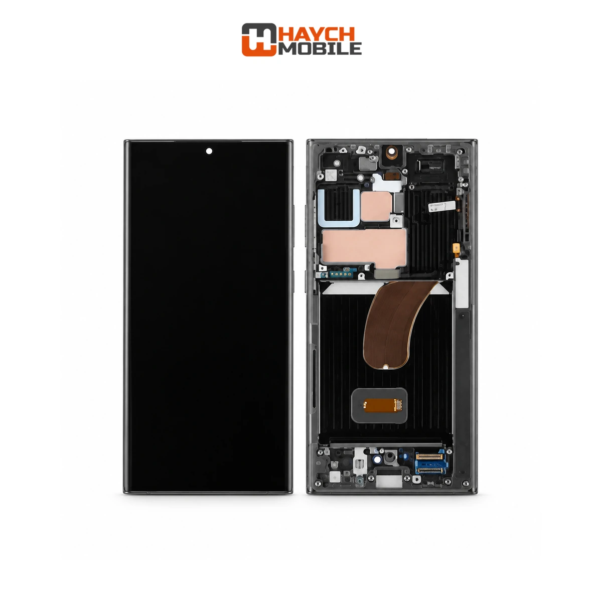 Samsung Galaxy S23 Ultra 5G (S918) LCD Touch Digitizer Screen [Secondhand] [Phantom Black]