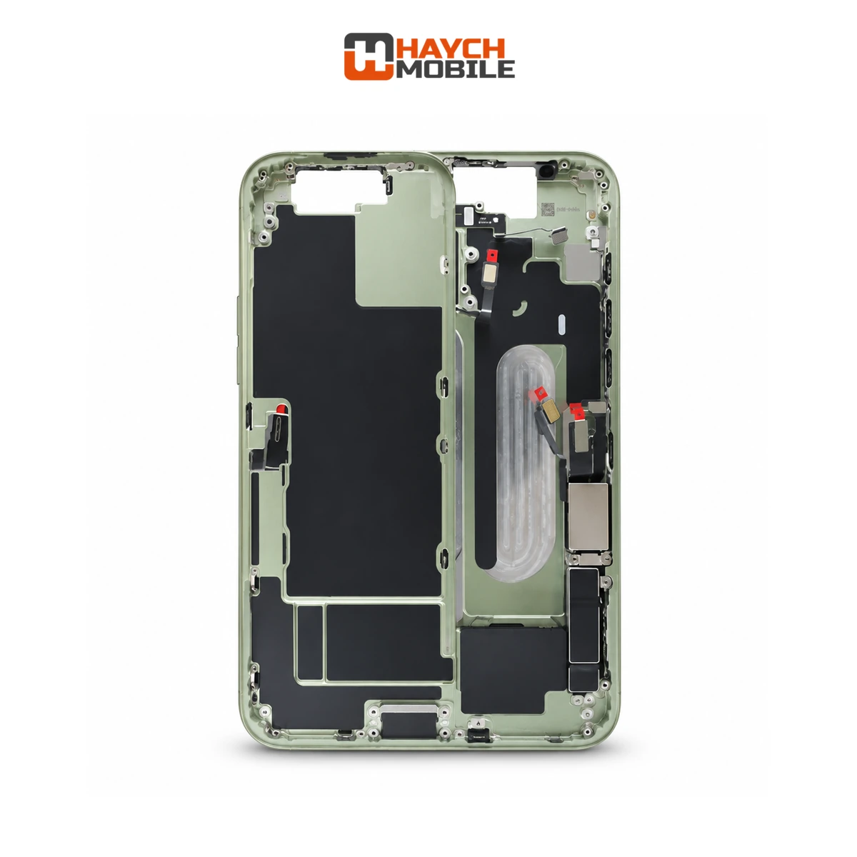 iPhone 17 Compatible Back Housing With Small Parts [Service Pack] [Sage] ZP923-13775 Rear Housing