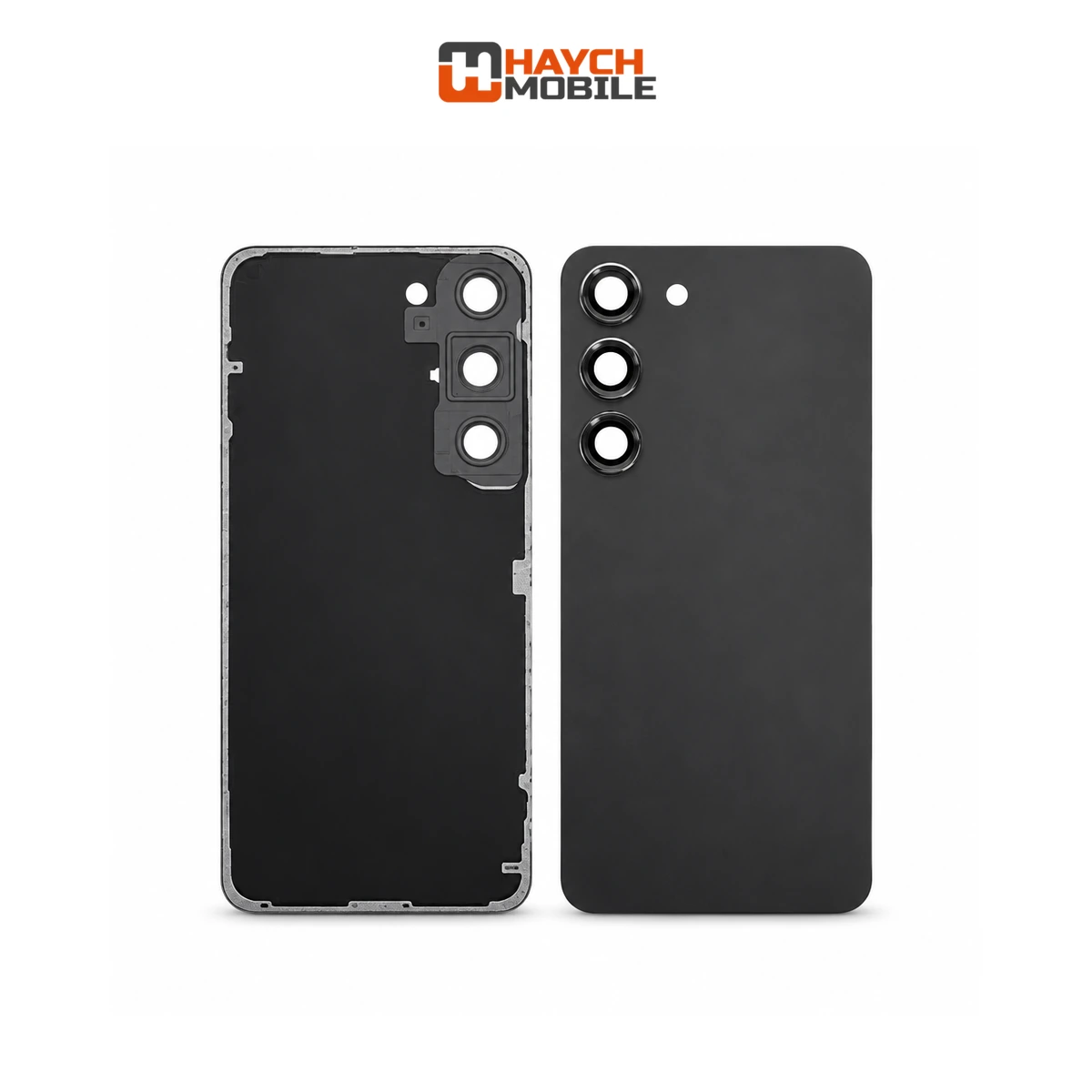 Samsung Galaxy S23 (S911) Back Cover [Service Pack] [Phantom Black] GH82-30393A Rear Housing
