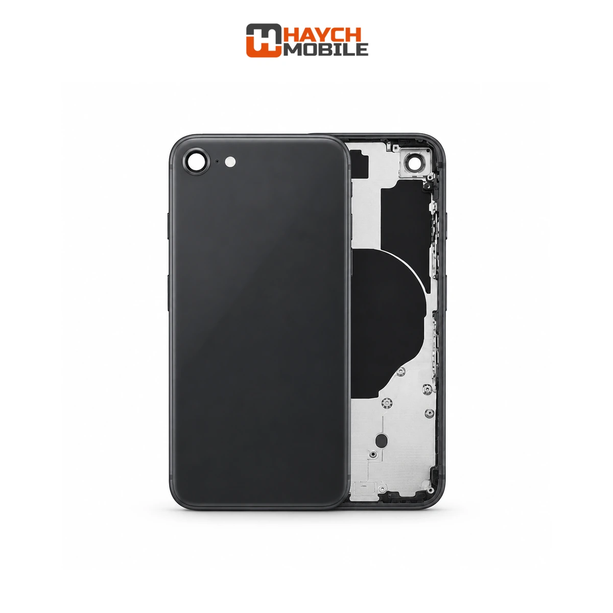 iPhone 8 Compatible Back Housing [No Small Parts] [Space Grey] Rear Housing