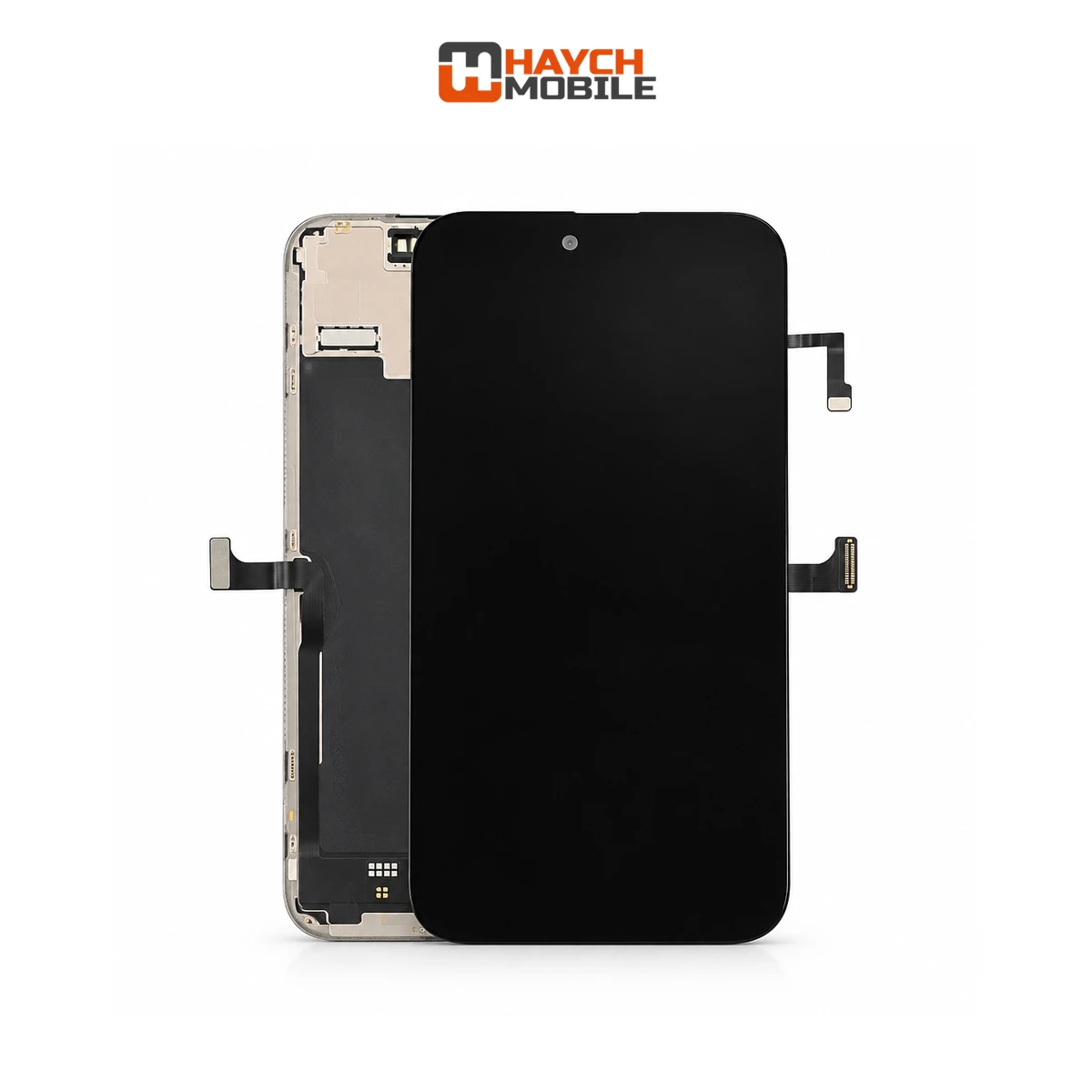 iPhone 15 Pro Max (6.7 Inch) Compatible LCD (Soft OLED) Touch Digitizer Screen [Service Pack]