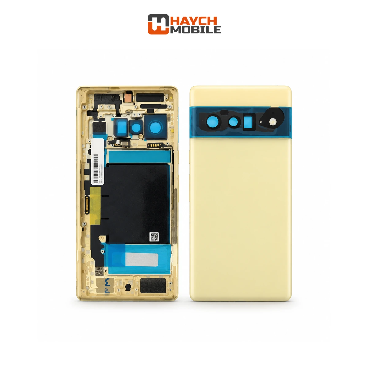 Google Pixel 6 Pro Compatible Back Housing [Secondhand Original] [Sorta Sunny] Rear Housing