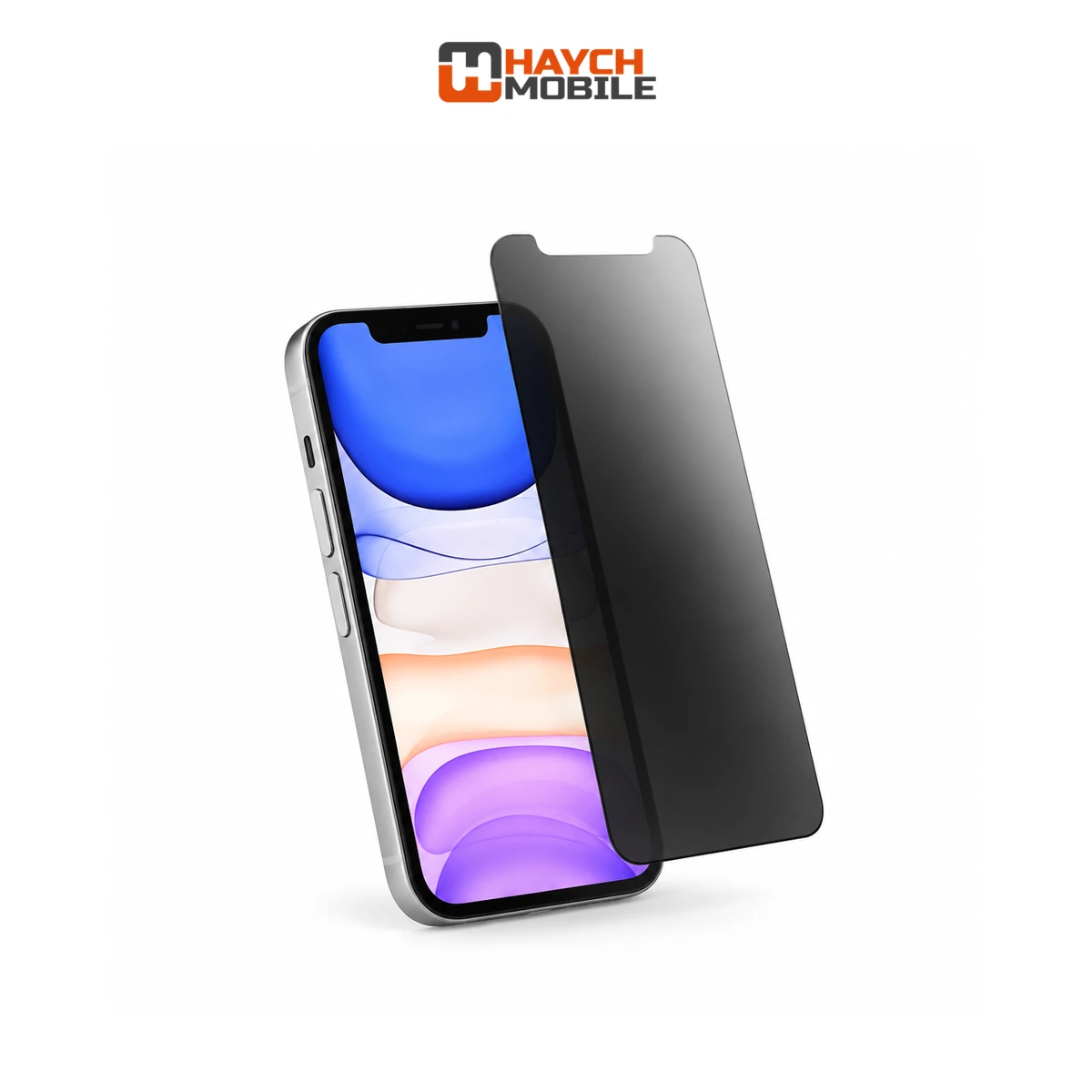 iShield Shatterproof Hybrid Glass Screen Protector, iPhone XR / 11 [Privacy]