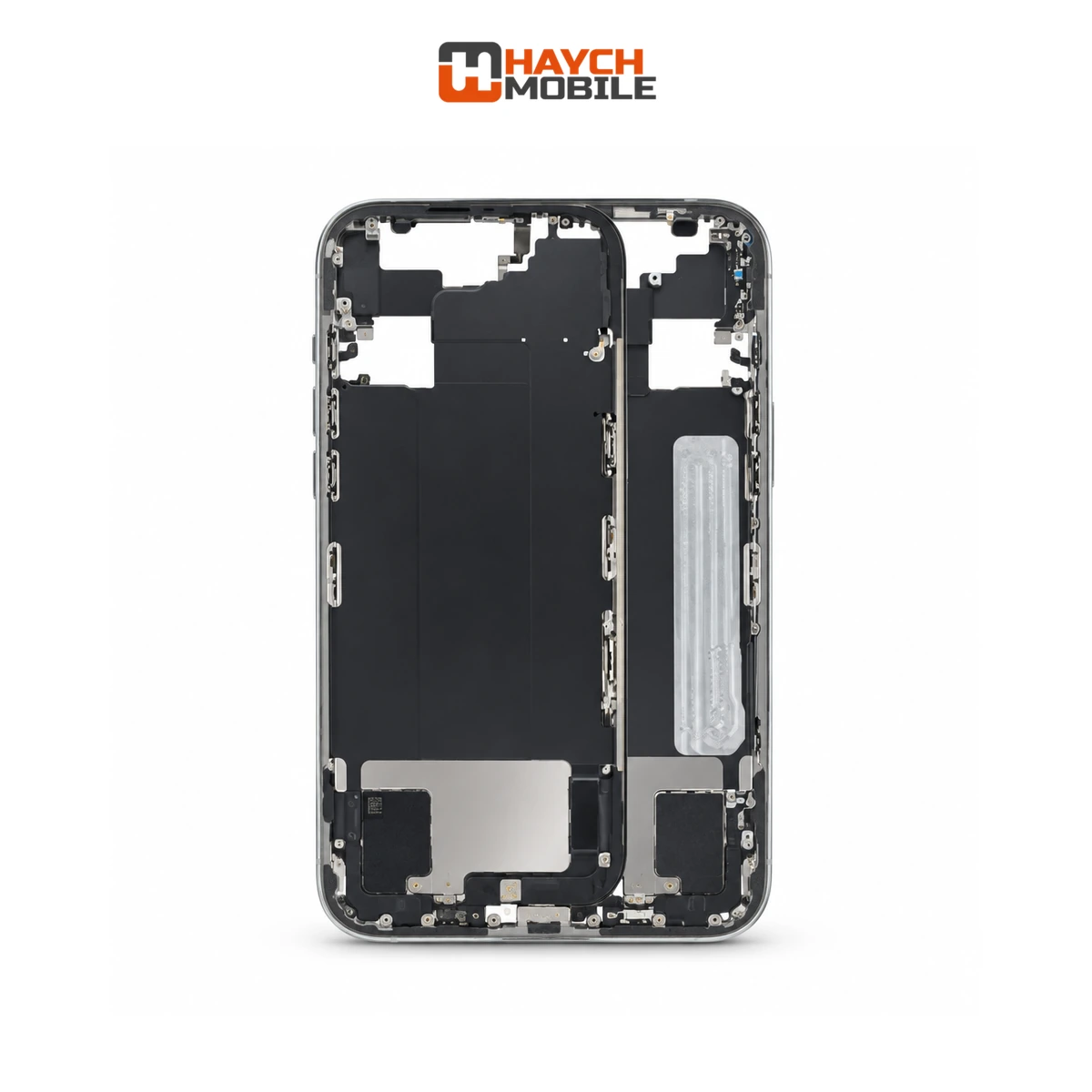 iPhone 17 Air Compatible Back Housing With Small Parts [Service Pack] [Cloud White] ZP923-13559 Rear Housing