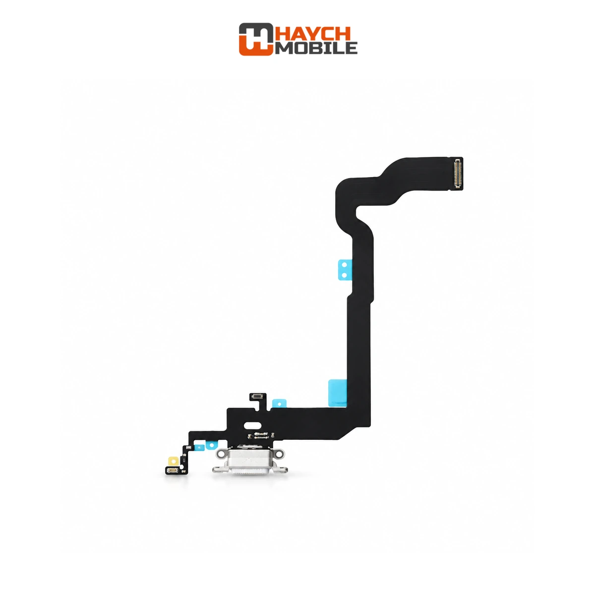 iPhone X Compatible Charging Port Flex Cable [White]