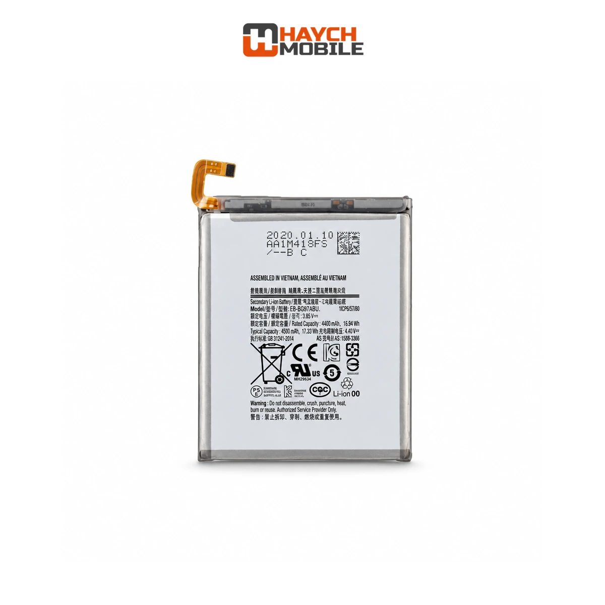 Samsung Galaxy S10 5G Compatible Battery [Original]