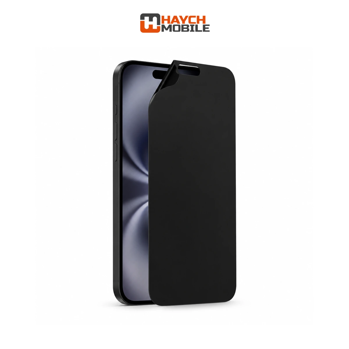 X.One [360 Privacy] Hybrid Polymer Borderless Impact Screen Protector, iPhone 15 / 16 [Matte Privacy]