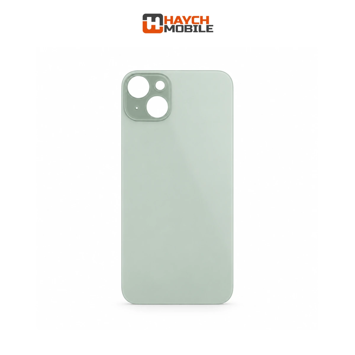 iPhone 15 Plus Compatible Back Cover Glass with Big Camera Hole [Green]