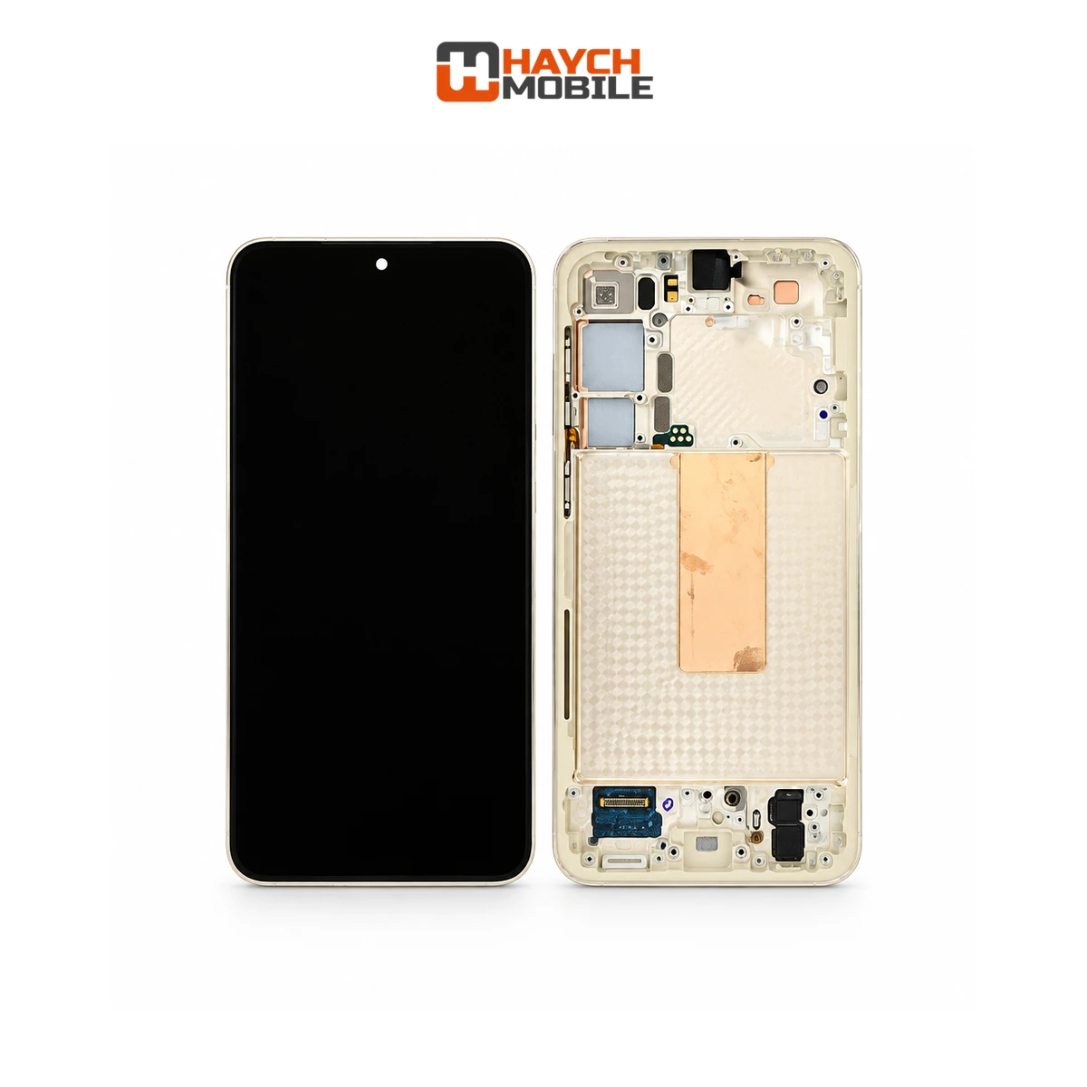 Samsung Galaxy S23 Plus (S916) LCD Touch Digitizer Screen [Service Pack] [Cream] GH82-30476B