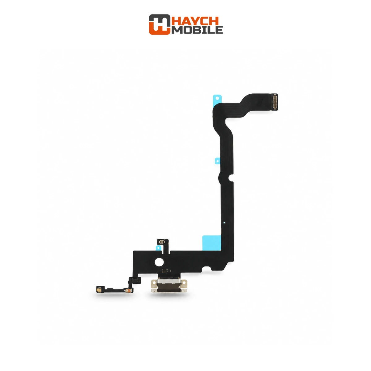 iPhone XS Max Compatible Charging Port Flex Cable [Original] [Gold]