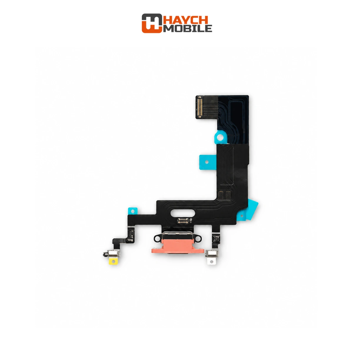 iPhone XR Compatible Charging Port Flex Cable [Coral]