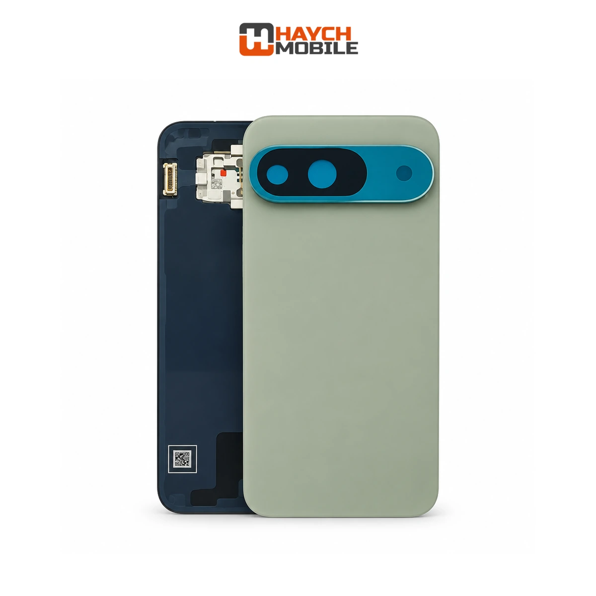 Google Pixel 9 Compatible Back Cover with Lens [Service Pack] [Mojito / Green] G949-00950-00 Rear Housing
