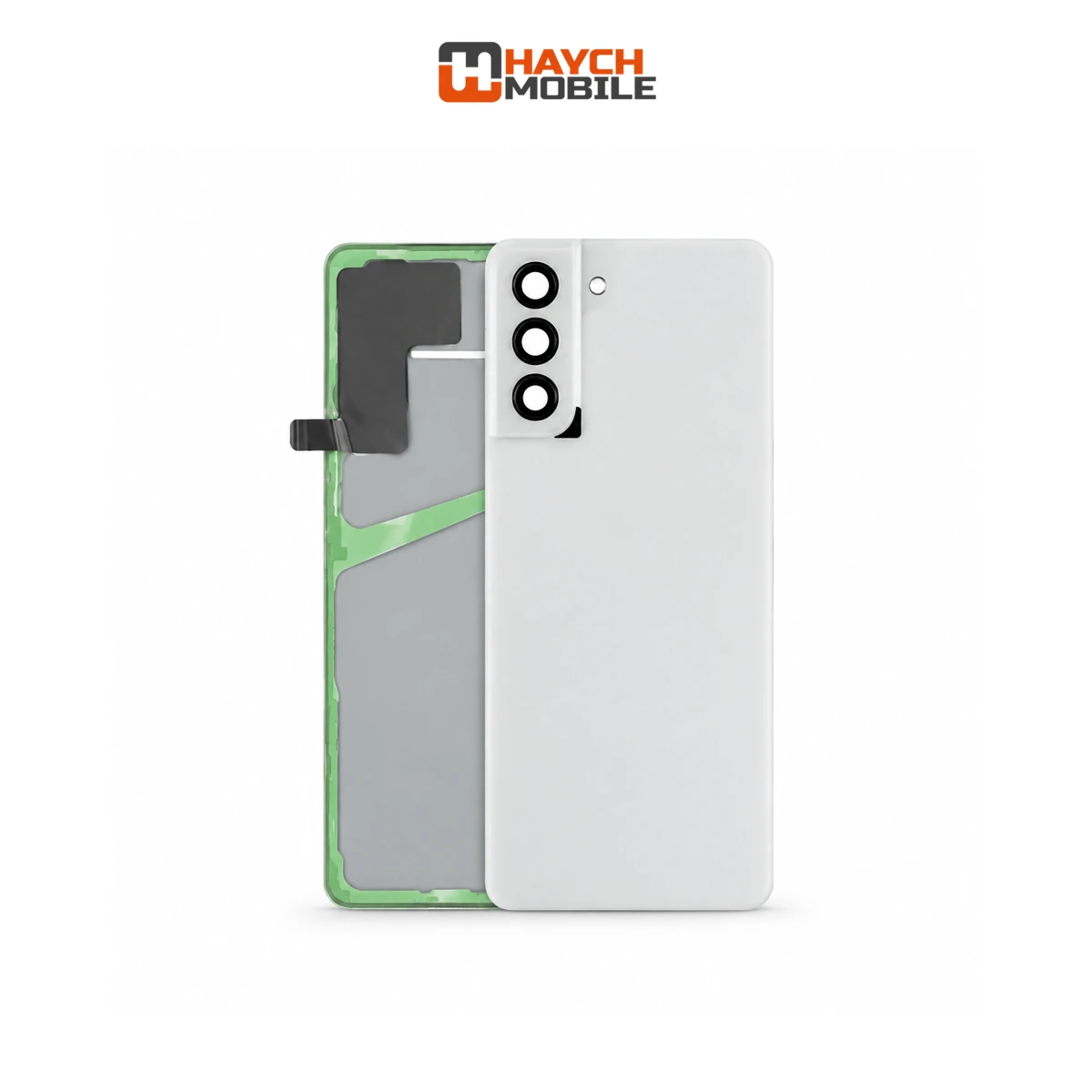 Samsung Galaxy S21 FE (G990) Back Cover with Camera Lens [Service Pack] [White] GH82-26218B