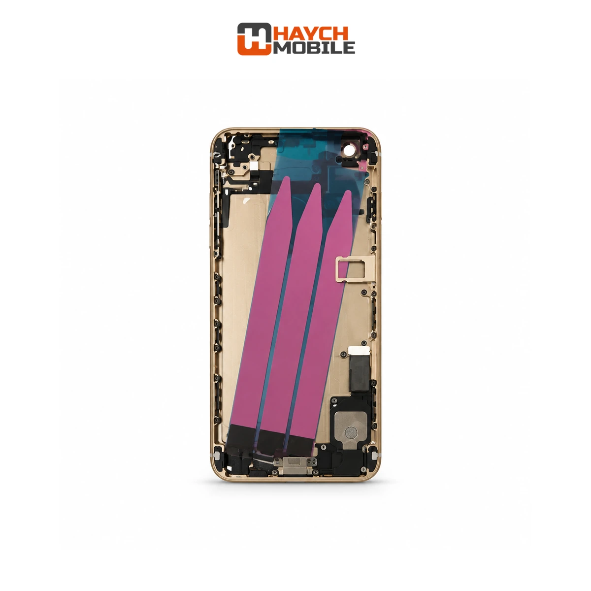 iPhone 6 Plus Compatible Back Full Housing [Gold] Rear Housing