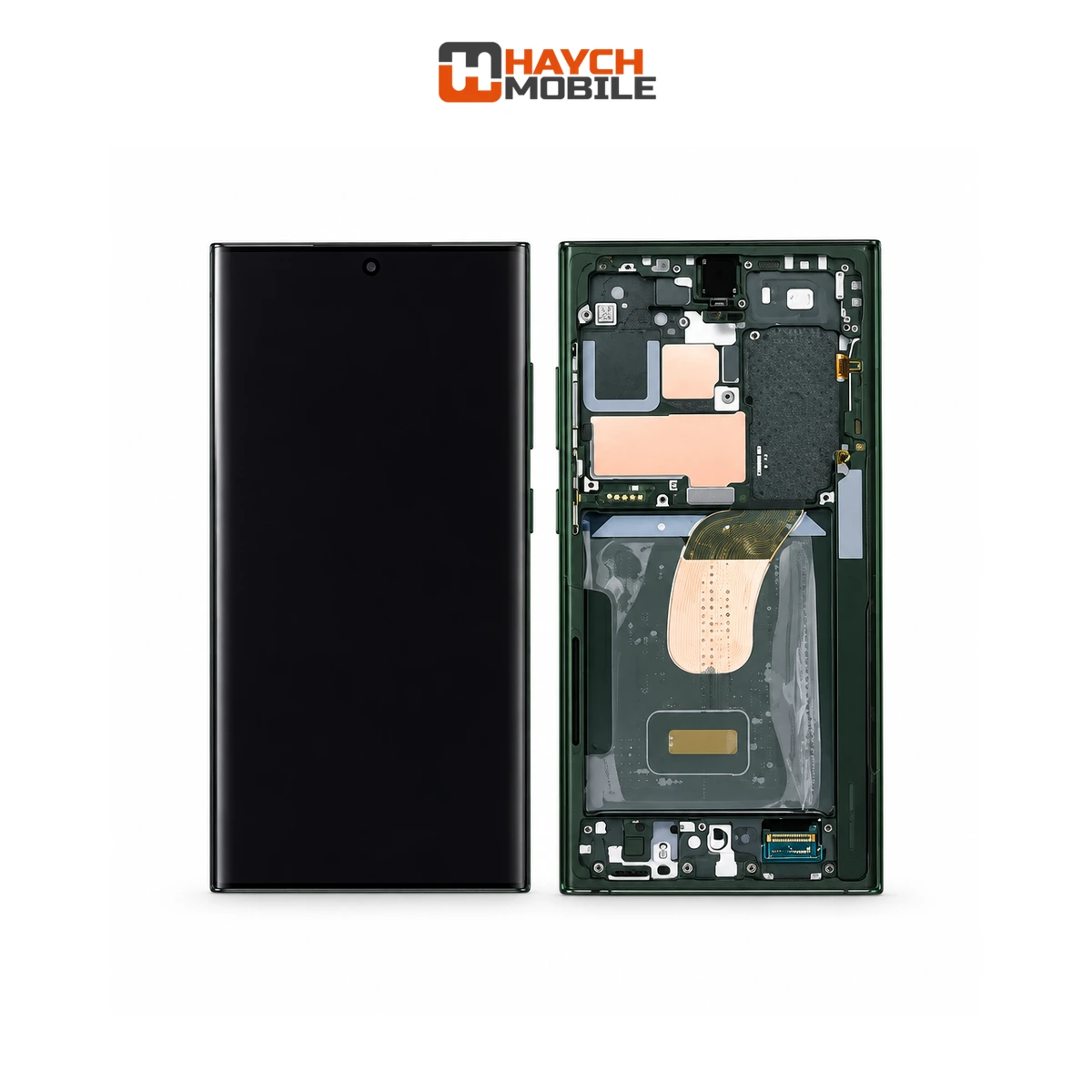 Samsung Galaxy S23 Ultra 5G (S918) LCD Touch Digitizer Screen [Service Pack] [Green] GH82-30465C