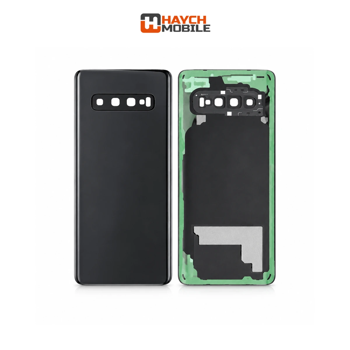 Samsung Galaxy S10 (G973) Back Cover [High Quality with Lens] [Prism Black] Rear Housing