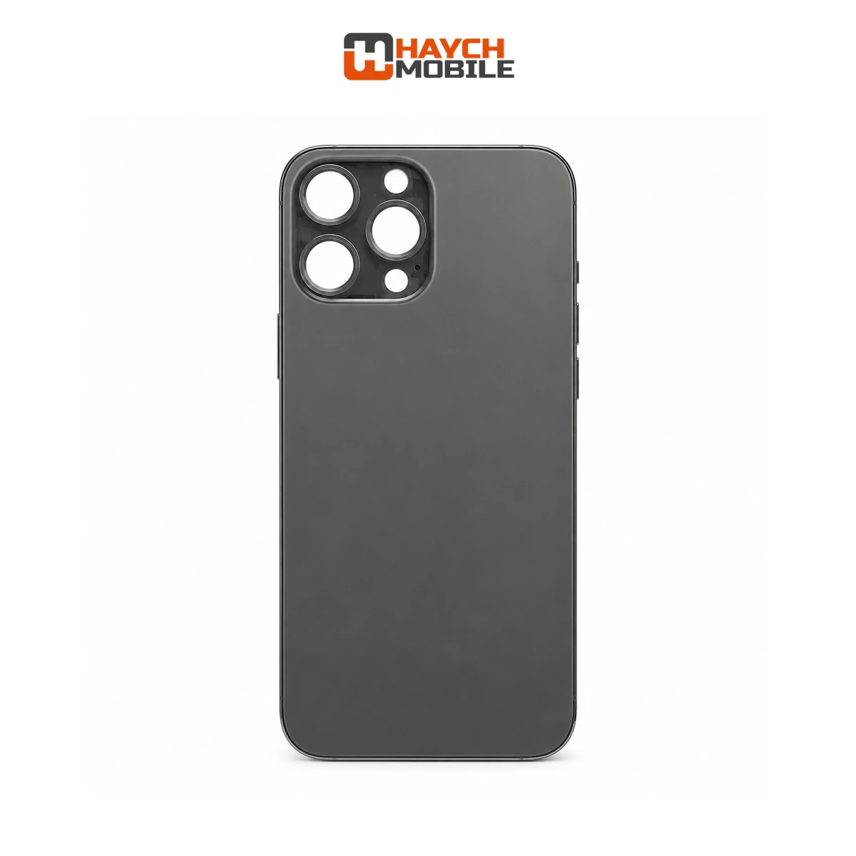 iPhone 13 Pro Max Compatible Back Housing with Small Parts [Graphite] Rear Housing