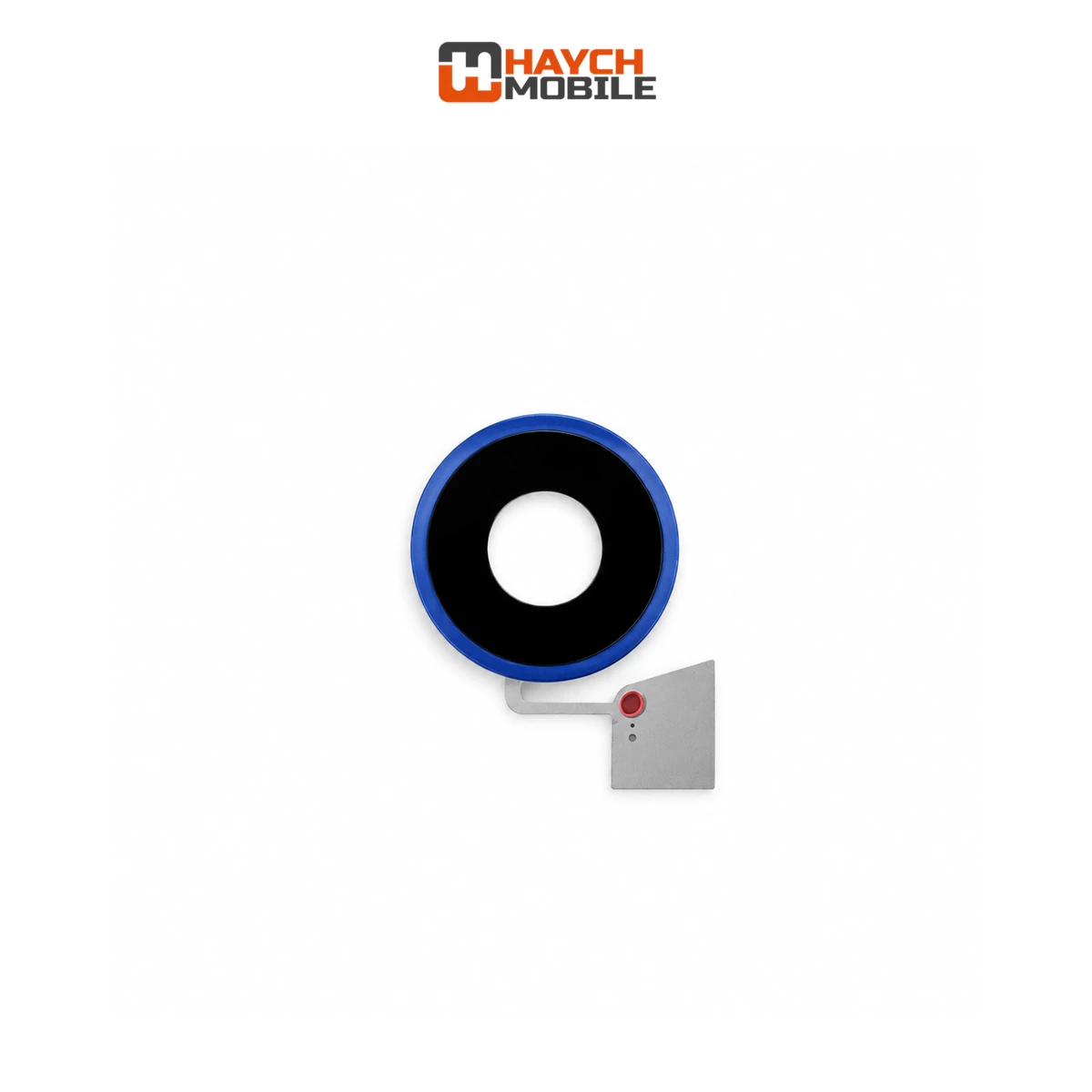 iPhone XR Compatible Camera Lens with Bracket Ring [Blue]