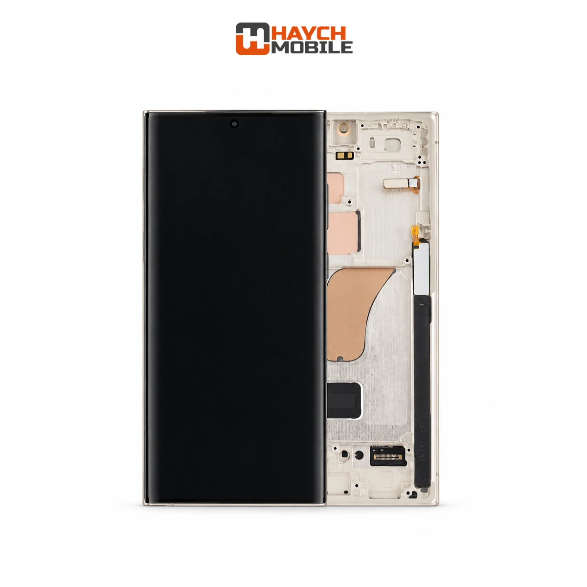 Samsung Galaxy S23 Ultra 5G (S918) LCD Touch Digitizer Screen [Service Pack] [Cream]