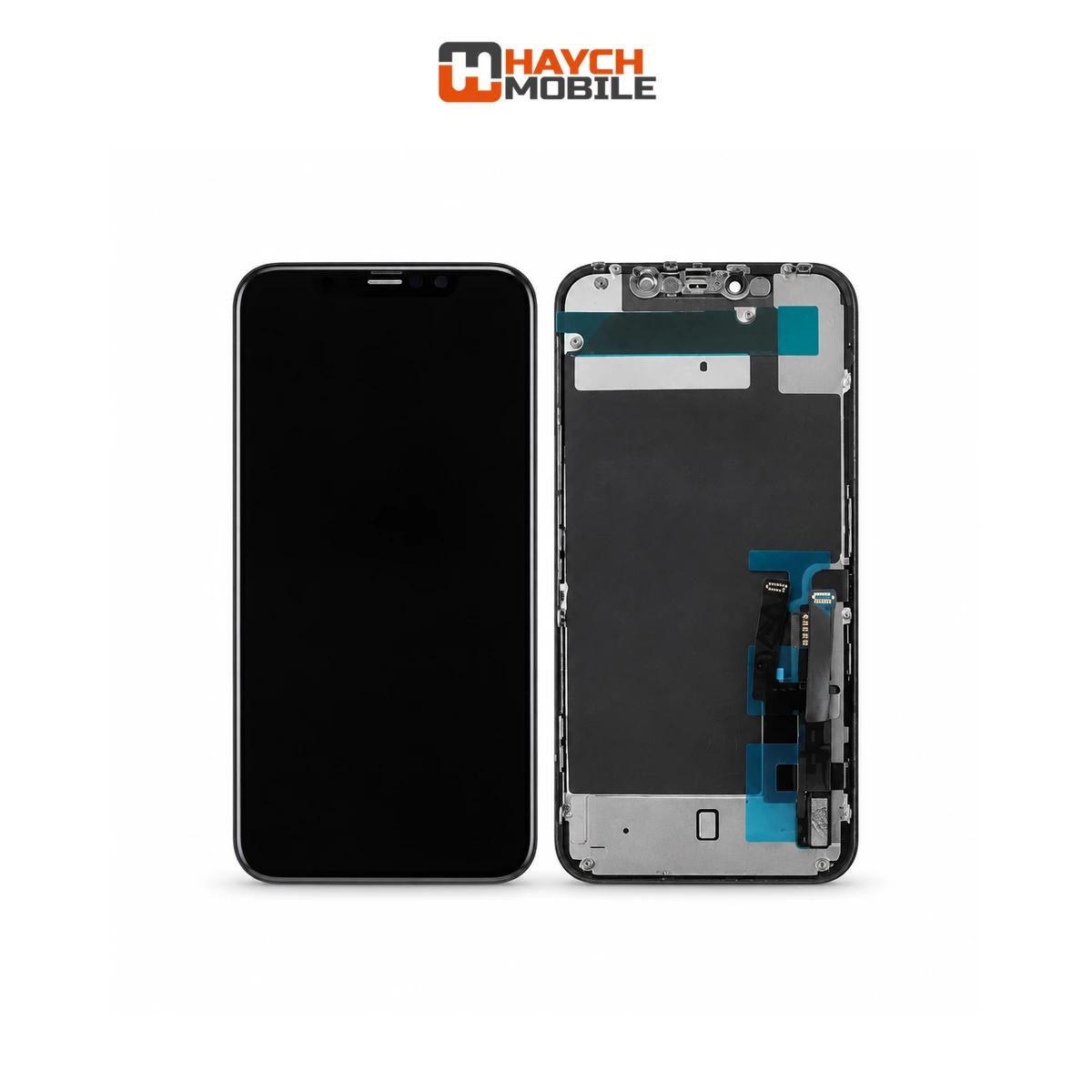 iPhone XR (6.1 Inch) Compatible LCD Touch Digitizer Screen with Metal Plate [Secondhand]