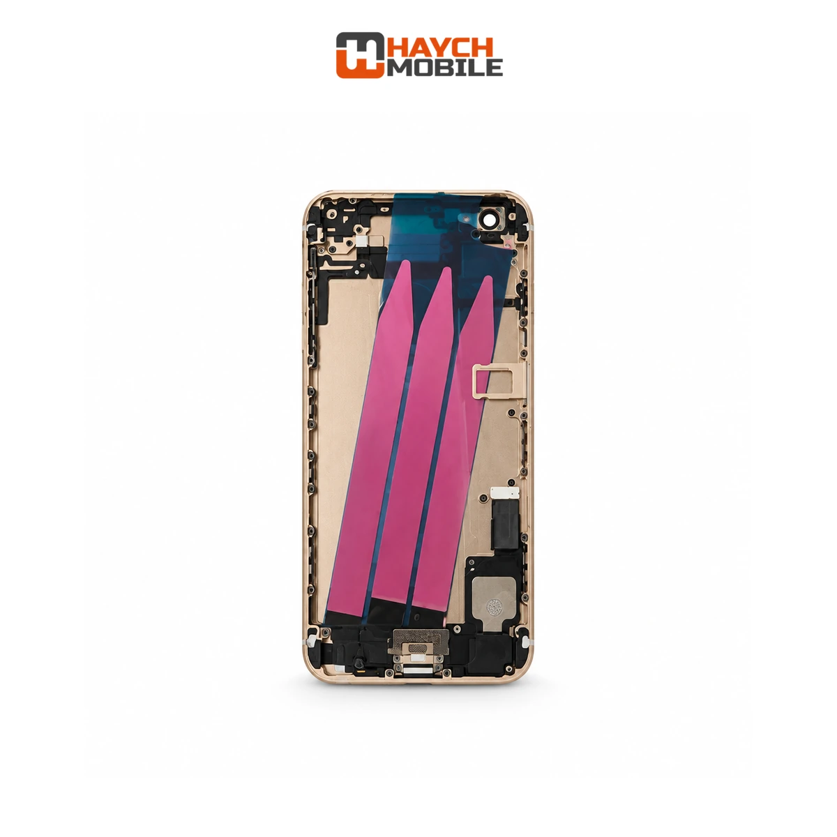 iPhone 6S Plus Compatible Back Housing with Accessories [Gold] Rear Housing