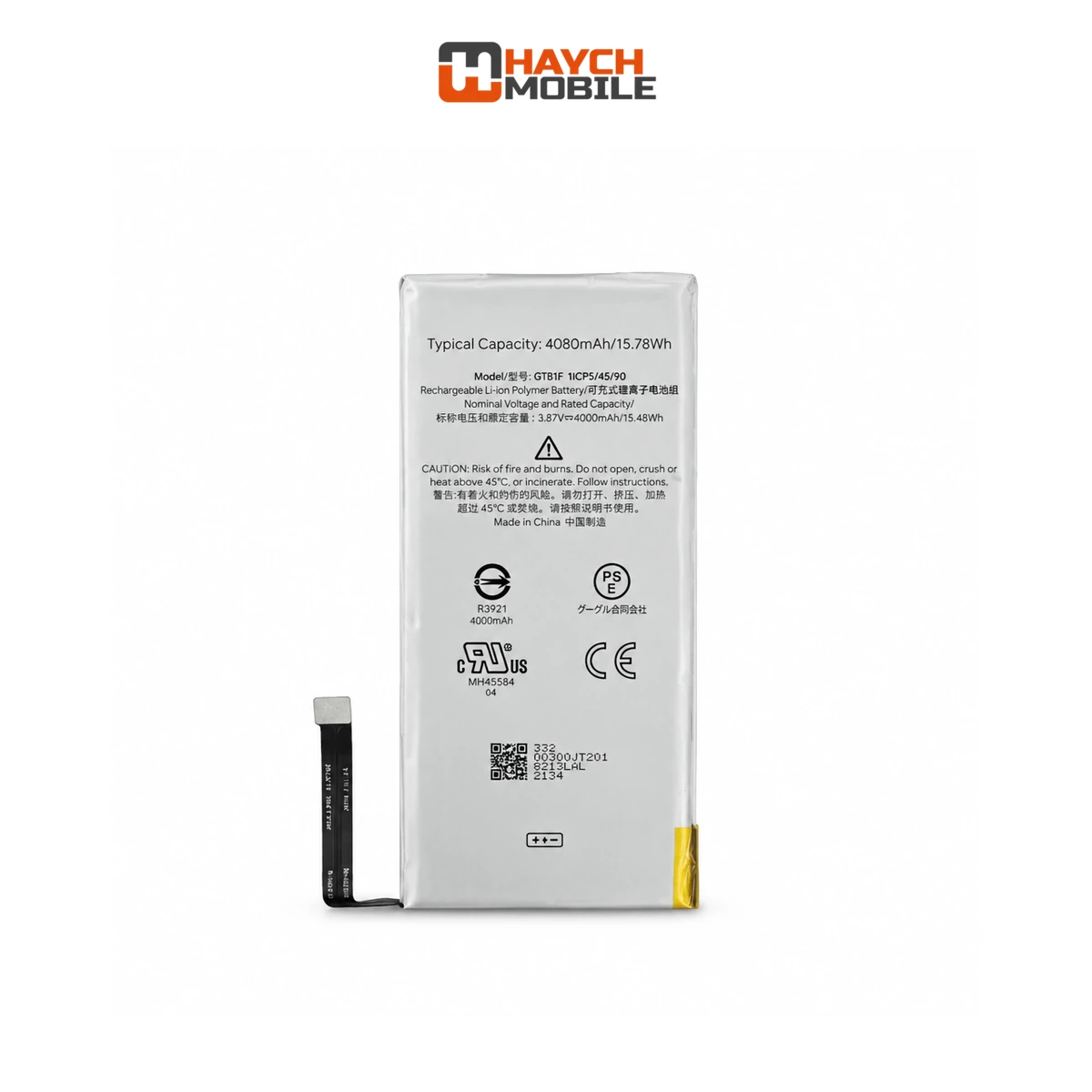 Google Pixel 5 Compatible Battery