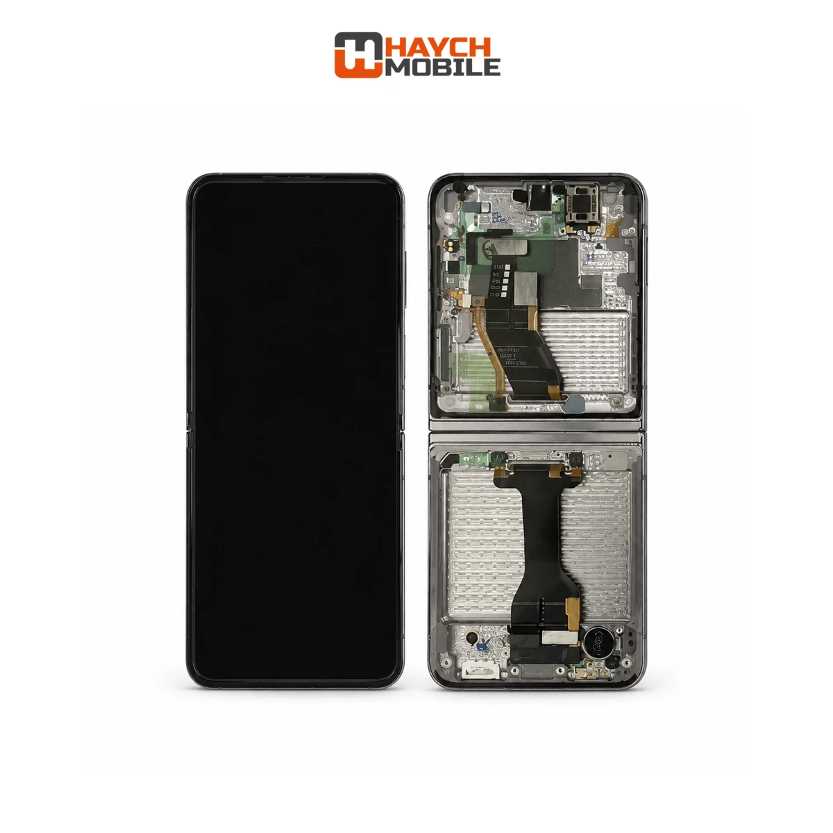 Samsung Galaxy Z Flip 5 5G (F731) Main LCD Digitizer Screen [Service Pack] [Graphite] GH82-31827A