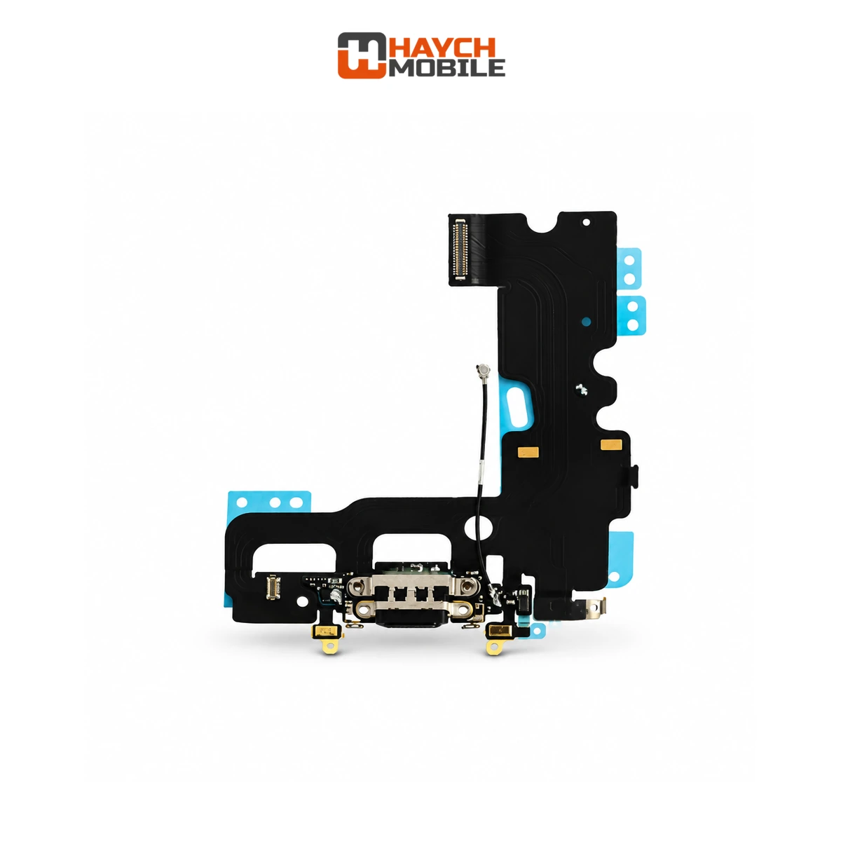 iPhone 7 Compatible Charging Port Flex Cable [Black]