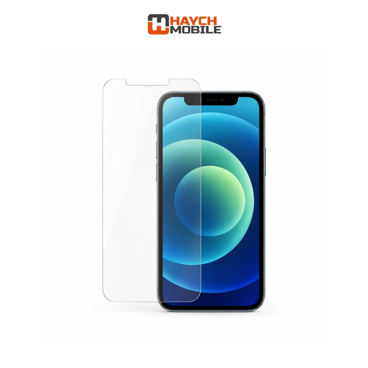 X.One [Clear] Hybrid Polymer Borderless Impact Screen Protector, iPhone 12 Mini