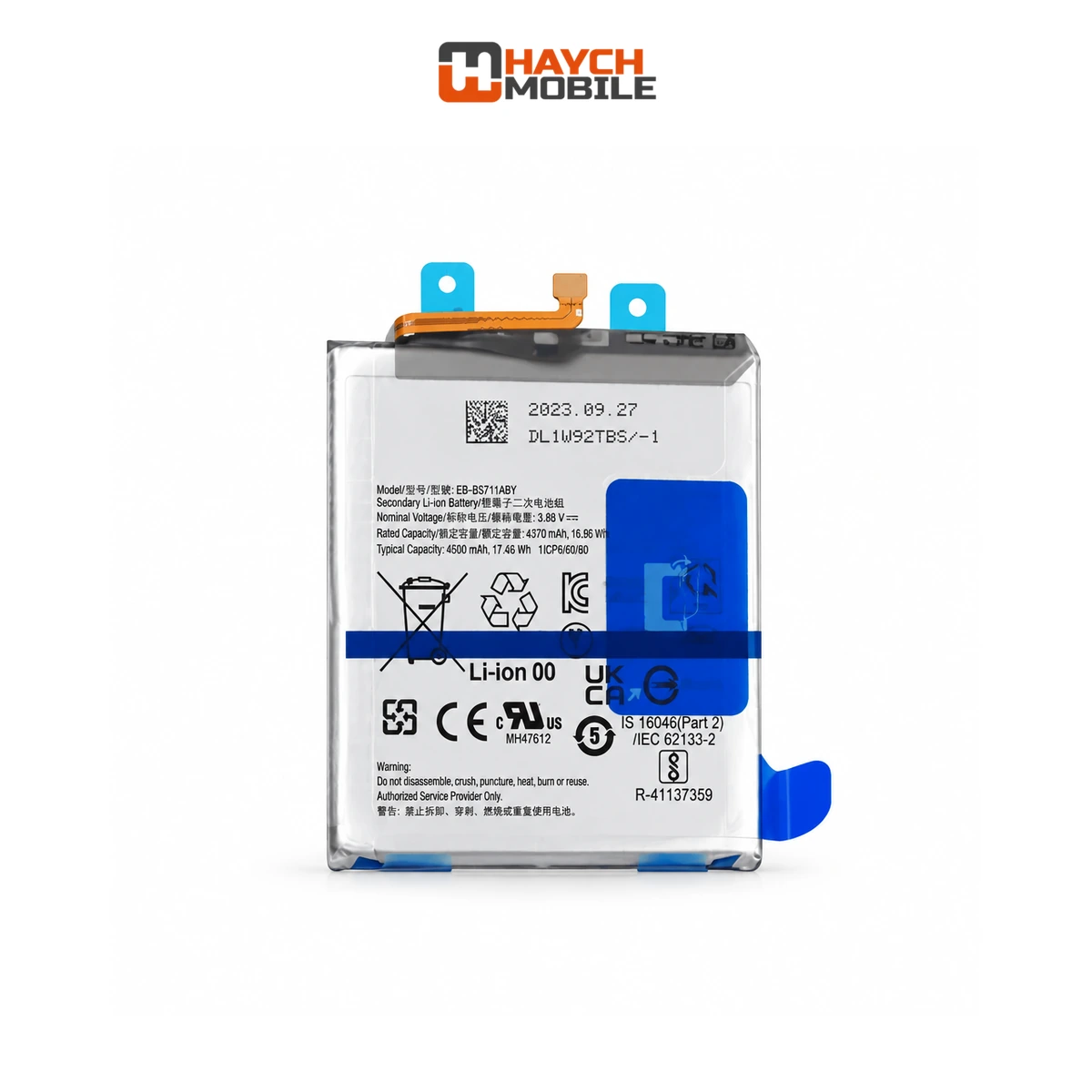 Samsung Galaxy S23 FE (S711) Battery [Service Pack] GH82-32860A