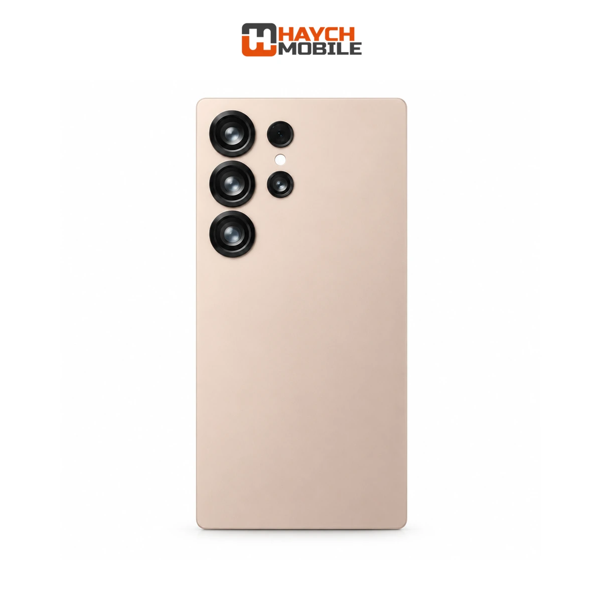 Samsung Galaxy S25 Ultra (S938) Back Cover [High Quality with Lens] [Titanium Pinkgold] Rear Housing