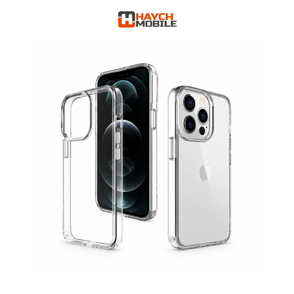Space Clear Shock Protective Case, iPhone 14 Pro