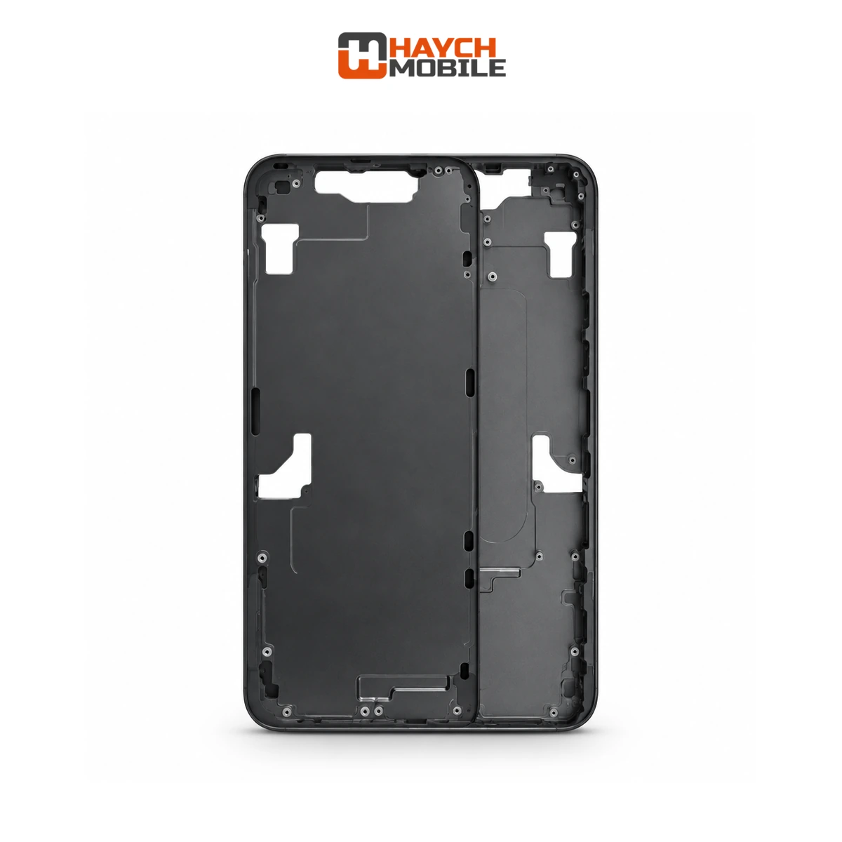 iPhone 14 Compatible Back Housing [No Small Parts] [Midnight] Rear Housing