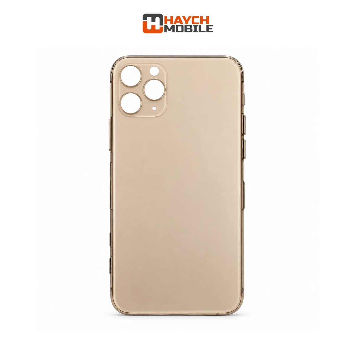 iPhone 11 Pro Compatible Back Housing with Small Parts [Gold] Rear Housing