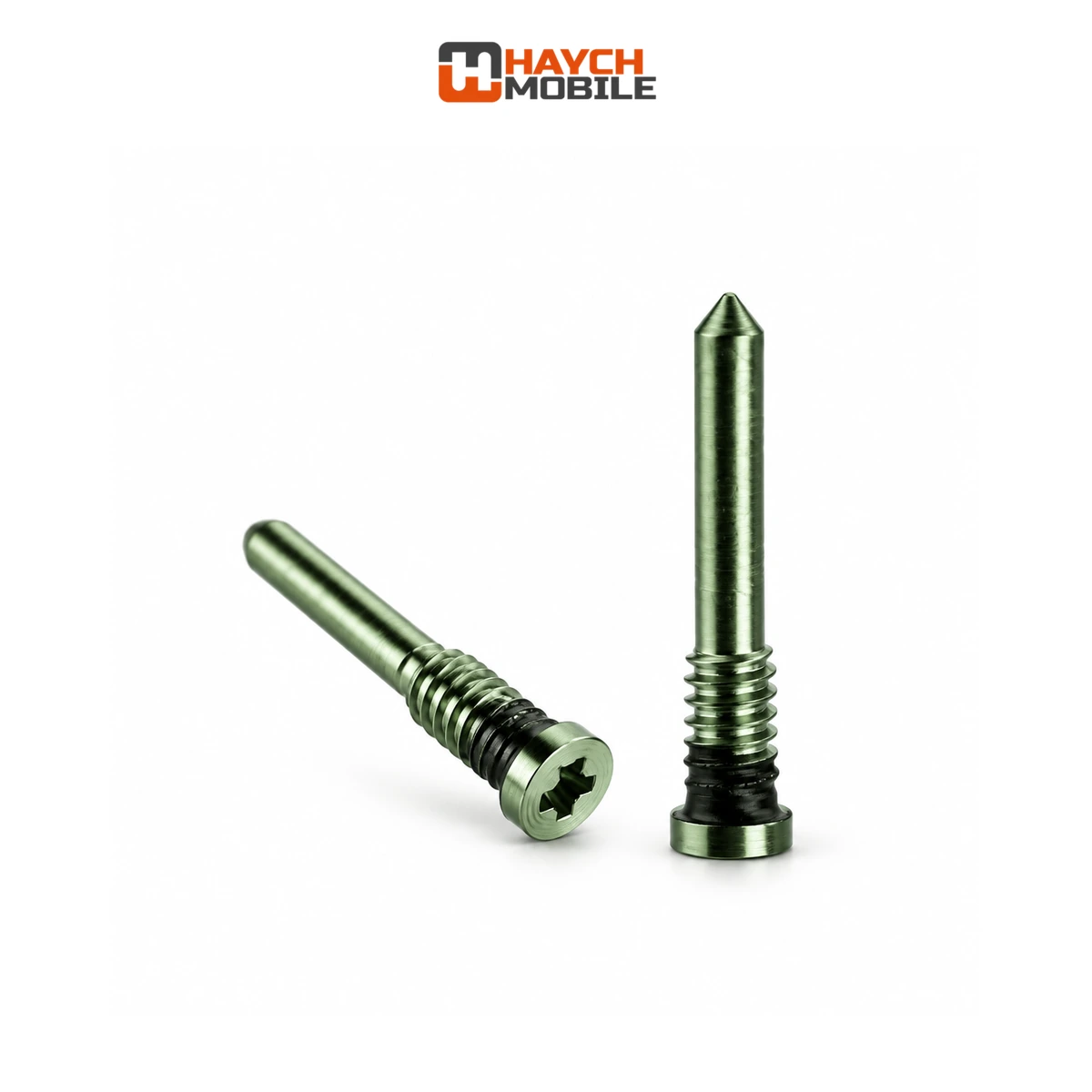 Bottom Screws Compatible (2 Pcs/Set) for iPhone 11 Series (2 Pcs/Set) [Green]