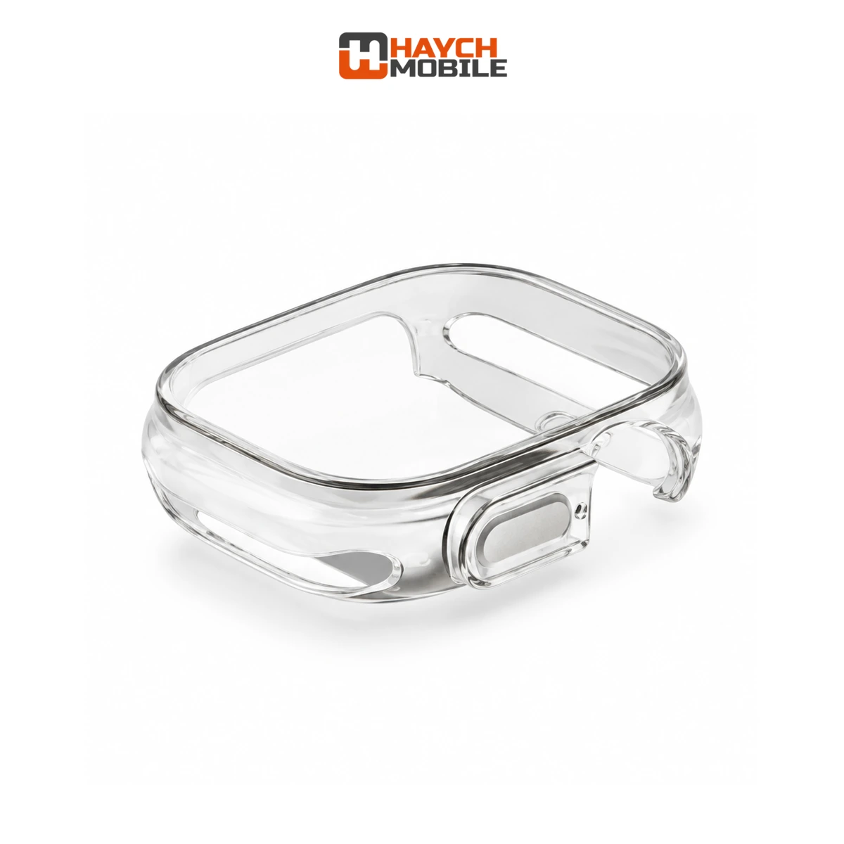 Halosure Coraza Clear Transparent Protective Case for Apple Watch, Ultra 1 / 2 / 3 Series, 49mm