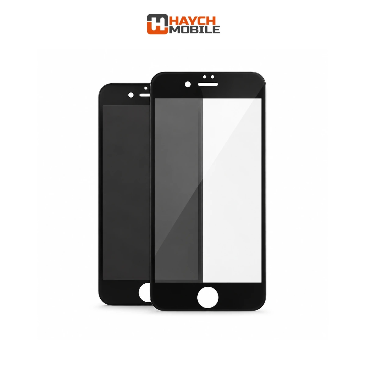 Roar 2.5D Tempered Glass, iPhone 6 / 6s [Black]